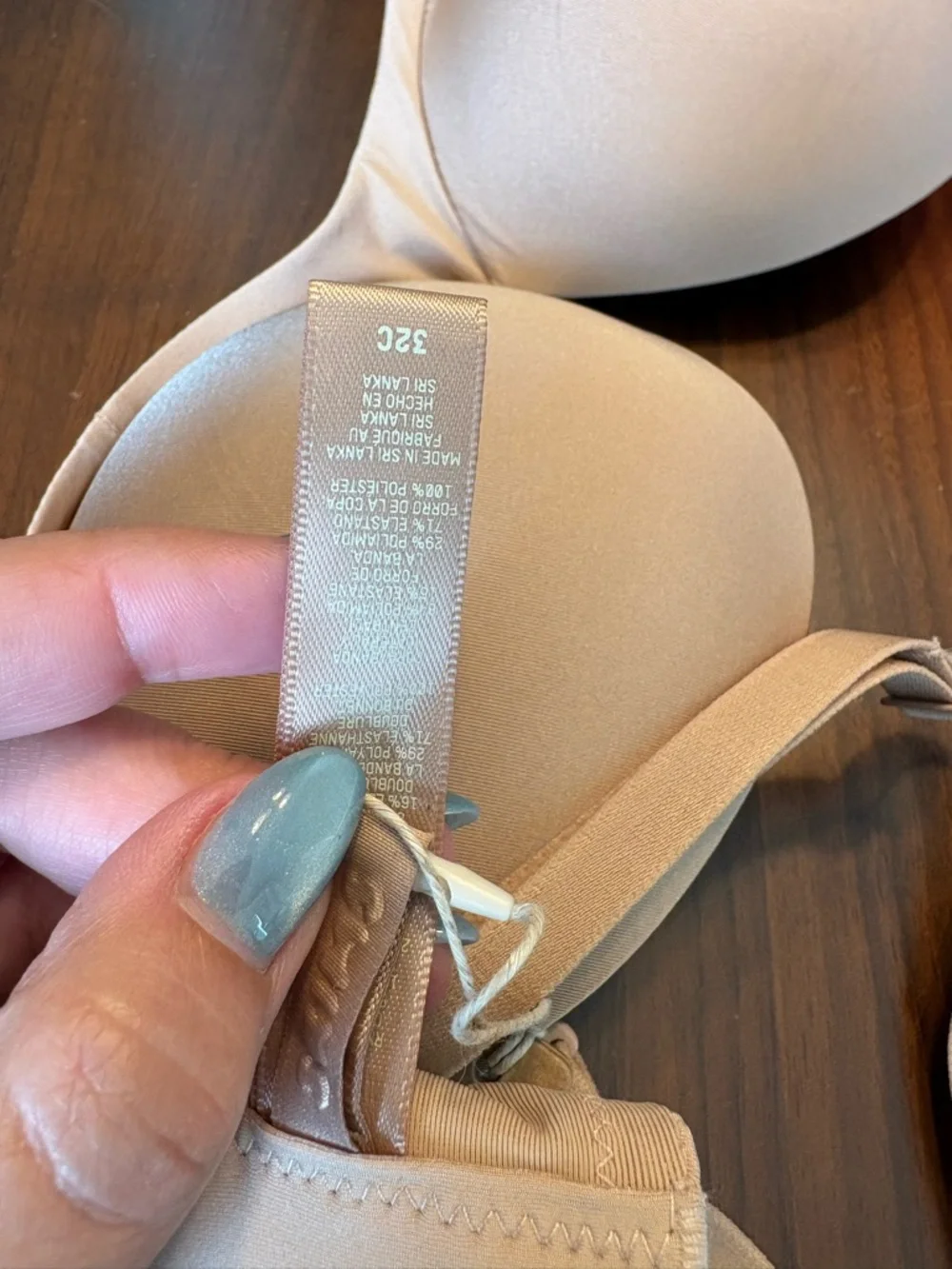SKIMS ultimate Strapless Push-Up clay 32c nwt - Picture 4 of 6